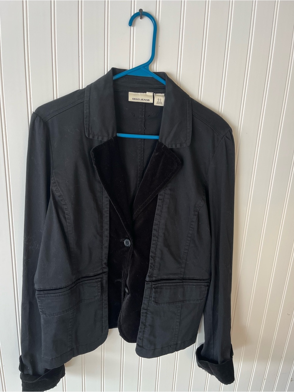 DKNY Jeans Women's Black Blazer Size Medium